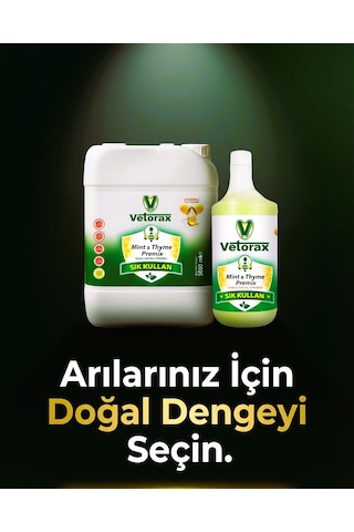 Vetorax Nane Kekik Premiks 5 Litre Arılar İçin Sıvı Yem Premiksi
