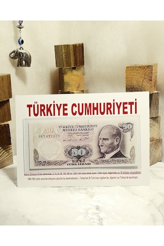 Cumhuriyet İlk Dönemi Koleksiyon Kâğıt Para 650b