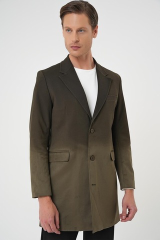 Efor Ka 088 Slim Fit Haki Spor Kaban Haki
