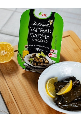 Zel Zeytinyağlı Yaprak Sarma Kuş Üzümlü 200 Gr X 6 Adet