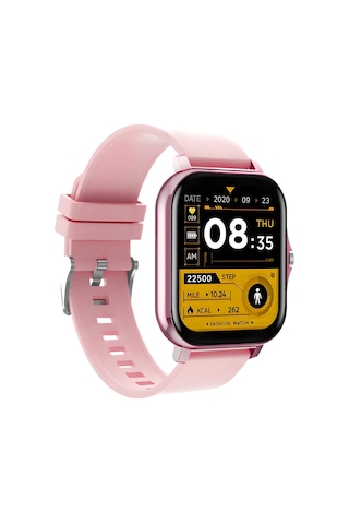 Zmsmart Akıllı Saat Sesli Görüşme Özellikli Spor Modlu 42mm Unisex Pembe-pembe Dw68