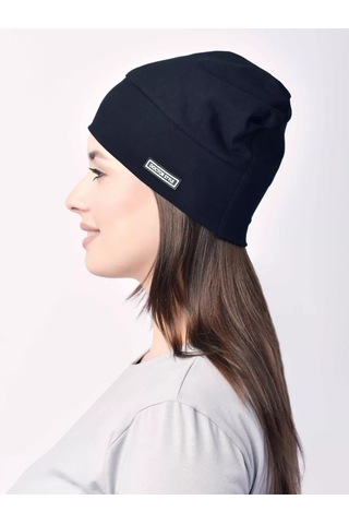 Doktor Stıl' Sviti Unisex Pamuklu Siyah Tıbbi Bonelenk Şapkası 143395024