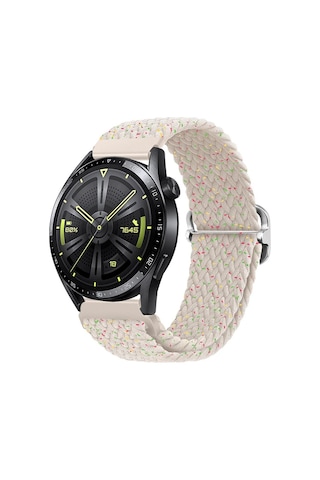 Ally 22mm Gear S3 Watch 4 -gt2 Gt2e 46mm Japon Tokalı Elastik Kayış Kordon- 5775 Diğer