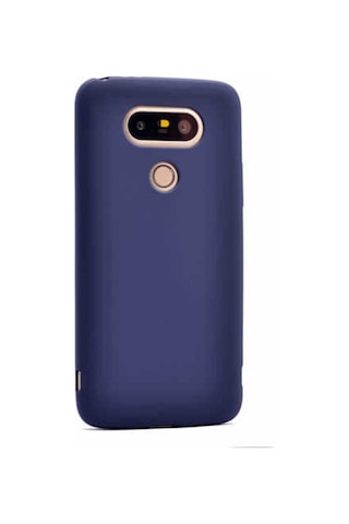LG Uyumlu G5 Kılıf Zore Premier Silikon Kapak Lacivert