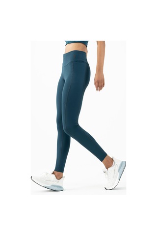 Maraton Active Slimfit Kadın Koşu Turkuaz Tayt 22256-turkuaz