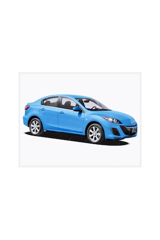 Mazda 3 Krom Cam Çıtası 4 Prç. 2009-2014 Arası P. Çelik Sedan