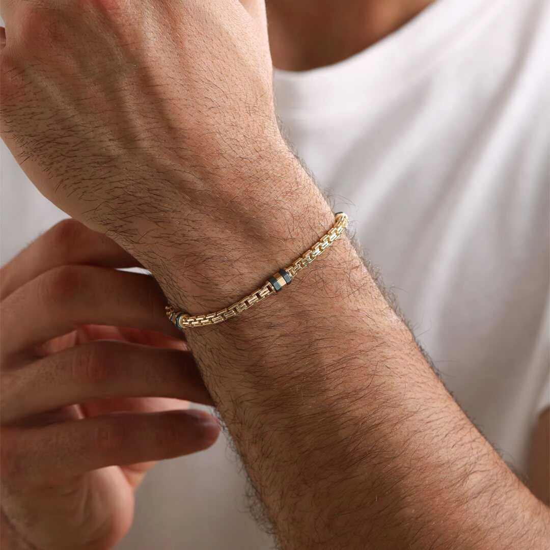 Doby Altın Erkek Bileklik 12926580