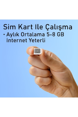 İnox X-11 Solar Panelli E-simli & Simkartlı-4g, 6 Gün Bataryalı, Fullhd Kamera