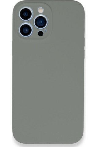 Newface Apple   Uyumlu  iPhone 13 Pro Max Kılıf Lansman Legant Silikon - Gri