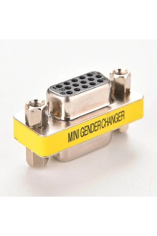 Hd15 Vga-vga Dişi-dişi F2f 15 Pin Adaptör