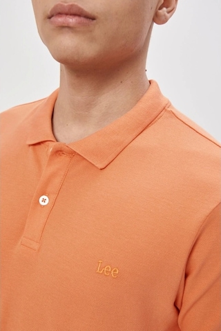 Lee Erkek Turuncu Polo Yaka Tişört L211810700 Turuncu