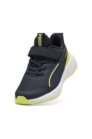 Puma 40152702 Flyer 3 Ac+ Ps Navy Lemon Çocuk Spor Ayakkabı Lacivert