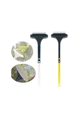 Çift Taraflı Çekçek Ve Toz Alma Fırçası Ev Ofis Araba Cam Silme