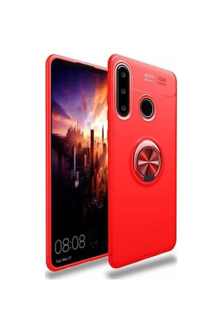 Huawei P30 Lite Kilif Miknatisli Tam Korumali Silikon 418758260