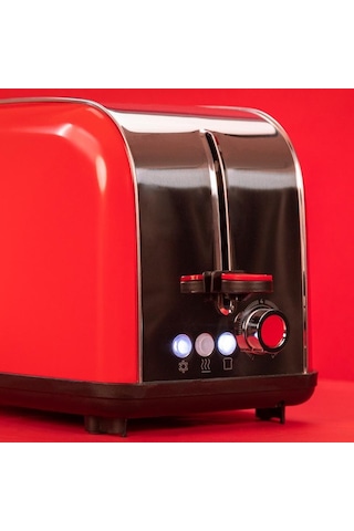 Cecotec Toastin Time 850 Red Lite 850 W Ekmek Kızartma Makinesi