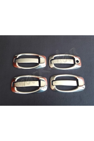 Markadan Peugeot Bipper Krom Kapı Kolu 2008 Sonrası 4 Kapı 8 Parç