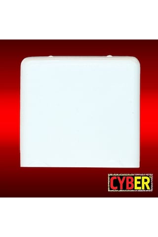 20X40 Plastik Dış Izgaralı Tapa Beyaz