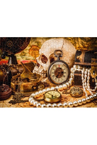 Nova Puzzle 1000 Parçalık Hazine Sandığı Puzzle