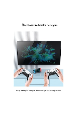 Wearfitpro M20pro Tv Bağlantılı Elde Kullanılabilir Oyun Konsolu Joystick Ve Stand Gamepad Oyun Konsolu