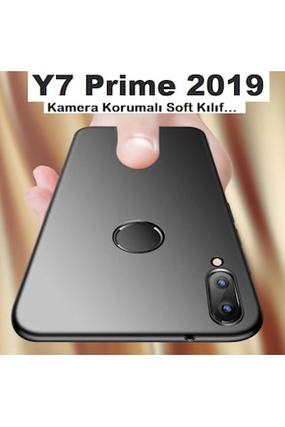 Huawei Y7 Prime 2019 Premium Kaliteli Kamera Korumali Soft Kilif 565510519