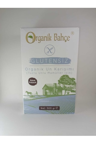 Organik Bahçe Organik Glutensiz Tuzlu Un Karışımı 500 G