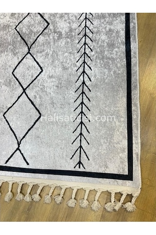 Salerno Çamaşır Makinesinde Yıkanabilir Kilim Halı Hs1021 Çok Renkli