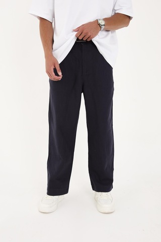 Rocqerx R-4419 Fermuarlı Baggy Pantolon Lacivert