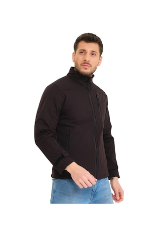 Şensel, Softshell Mont, Siyah -91E650- Su İtici Siyah