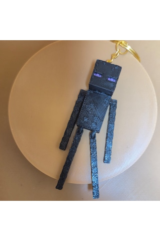 3dfuryam Minecraft Hareketli Enderman Anahtarlık