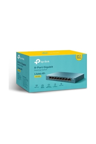 TP-Link LS108G 8 Port 10/100/1000 Mbps Desktop Switch