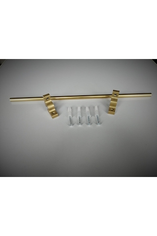 Merdiven Dip Çubuğu Protokol Basamak Halısı Tutucu 10 Mm Sarı
