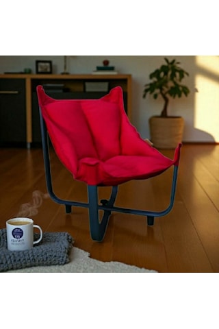 Hamak Armut Koltuk-katlanır Maximum Konfor Kırmızı