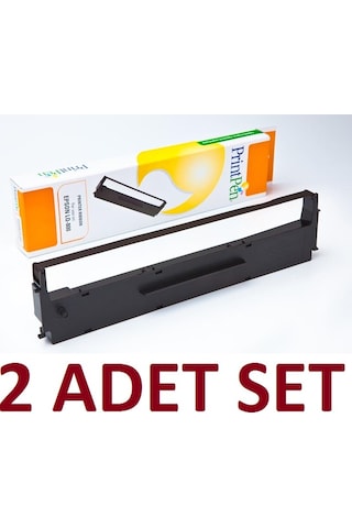 Printpen Epson Lx-350 Uyumlu Yazıcı Şerit Printer Ribbon Cartridge (İkili Paket)