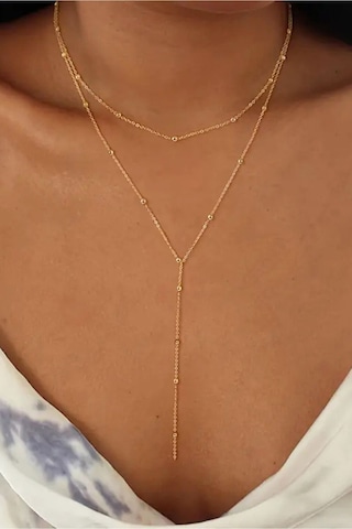 Azuris Silver 925 Ayar Gümüş Toplu Zincir Kolye Rose Gold