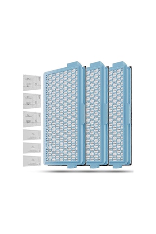 Miele Kompakt C1-c2 Elektrikli Süpürge Parçası İçin 3x Hepa Filtresi