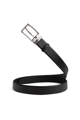 Pierre Cardin Deri Erkek Kemer En 3,5 Cm Pc100f Siyah - Floater