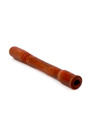 El Yapımı Slim Ahşap Ağızlık 5 Mm - Turuncu