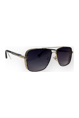 Montblack Mb 2498 53 18 146 C2 Siyah-gold Erkek Güneş Gözlüğü Altın