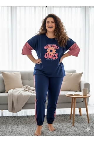 Kadın Lacivert Eşofman Takımı Lacivert