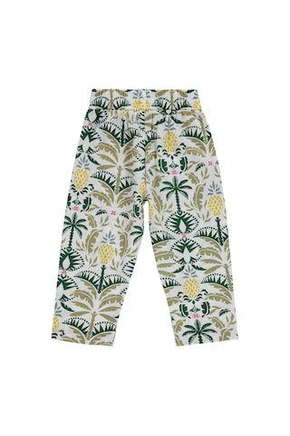Civil Girls Ananas Desenli 2-5 Yaş Pantolon - Ekru