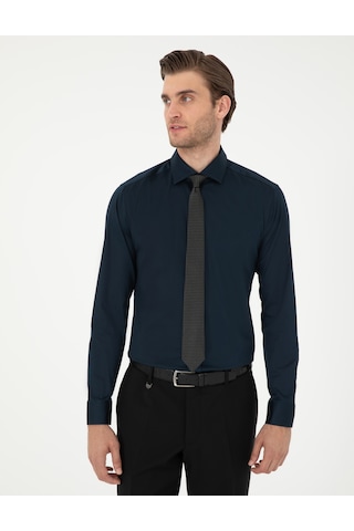 Pierre Cardin Erkek Lacivert Gömlek Basic 50292526-vr033 Lacivert