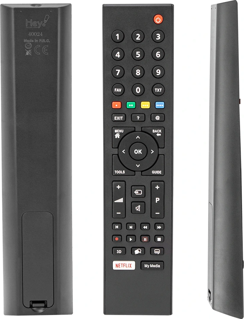 Arçelik Uyumlu-beko Netflıx-my Medıa Tuşlu Lcd Led Tv Geniş Kalıp Kumanda 70120 40024 12341