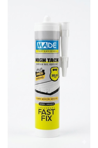Professional Fast Fix Korniş Yapıştırıcı - 350 Kg Taşıma Kapasiteli High Tack Güçlü Montaj Yapıştırıcısı