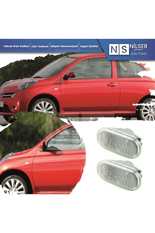 Nissan Micra K12 Çamurluk Sinyali Sağ-Sol Takımı 2005-2010