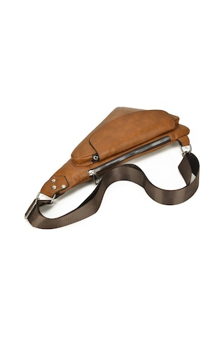 Erkekler İçin Şık Ve Pratik Göğüs Çantası - Hafif Ve Konforlu Günlük Sırt Çantası Modelleri Kahverengi