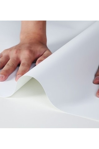 150x200cm Beyaz Pvc Fon Perde Silinebilir Yıkanabilir 150 X 200 C