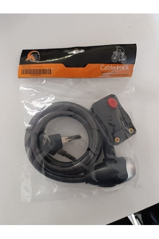 Rectus Halat Kilit Dolamalı Siyah 12 X 150 Cm Siyah