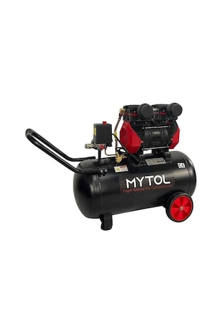 Mytol MY0501 1.5 Hp Sessiz Yüksek Hızlı Kompresör + 5 Parça Setli 50 L
