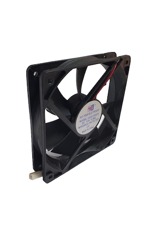 Dvr Pano, Rack Kabinet Fan Motoru 12v - W:120 X H:120 X D:25 Mm