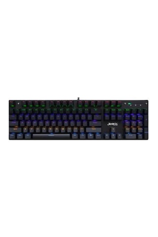 Jedel-gaming Kl-138 Blue Switch Mekanik Rgb Efekli Işıklı Oyuncu Klavye Q Tr Diğer